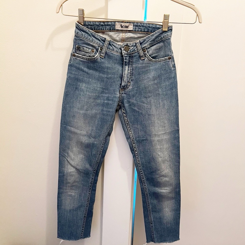 Acne Skinny Jeans Size 24/32 Flex Icon
